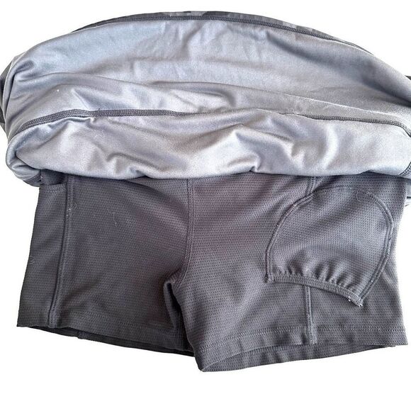 ATHLETA GIRL CAMO LUX PRINT SWING SKORT - Picture 6 of 9